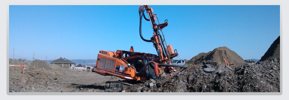 Forage Dynamitage Côte-Sud - Travaux de forage